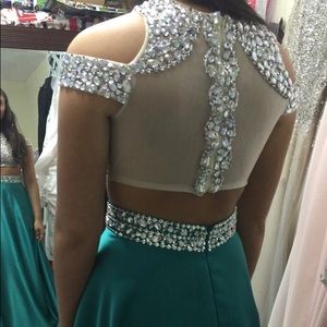 Two Piece Prom Dress